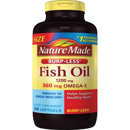 Nature Made 深海魚油fish Oil 10mg 0軟膠囊 Vitamin East West