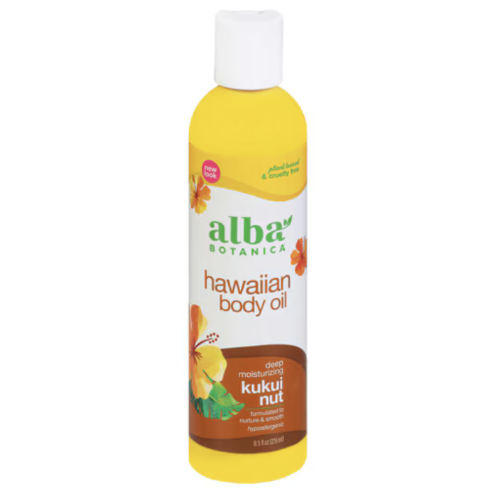 Alba Botanica Hawaiian Kukui Nut Organic Body Oil夏威夷核果潤膚油(有機) 250 ml