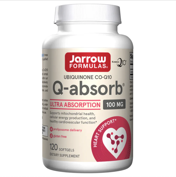 Jarrow Q-Absorb輔助酵素Q10 100mg 120軟膠囊