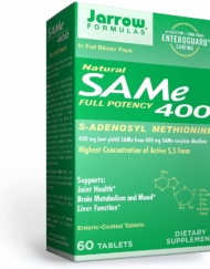 Jarrow SAMe 400mg 60 tablets 腺甲硫氨酸 400 mg 60錠