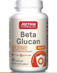 Jarrow β-葡聚醣 Beta GlucanWGP 250mg免疫激活劑60膠囊
