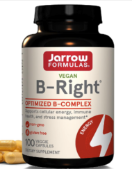 Jarrow (去味)維他命B群B-RIGHT含生物素Biotin 100膠囊