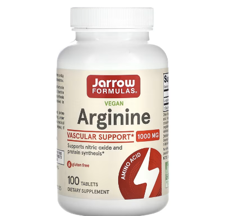 Jarrow 左旋精氨酸 L-Arginine 1000mg 100錠(專利速溶錠)