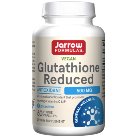 Jarrow 榖胱甘肽 還原態Glutathione Reduced 500mg 60膠囊