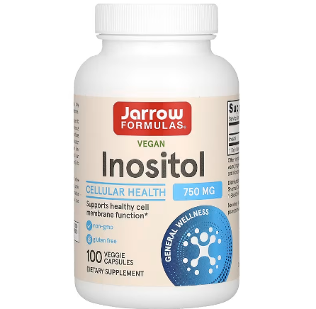 Jarrow 肌醇Inositol 750mg 100膠囊(素食)