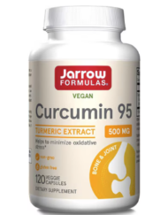 Jarrow 薑黃素萃取型 Curcumin 95%純度500mg 120膠囊