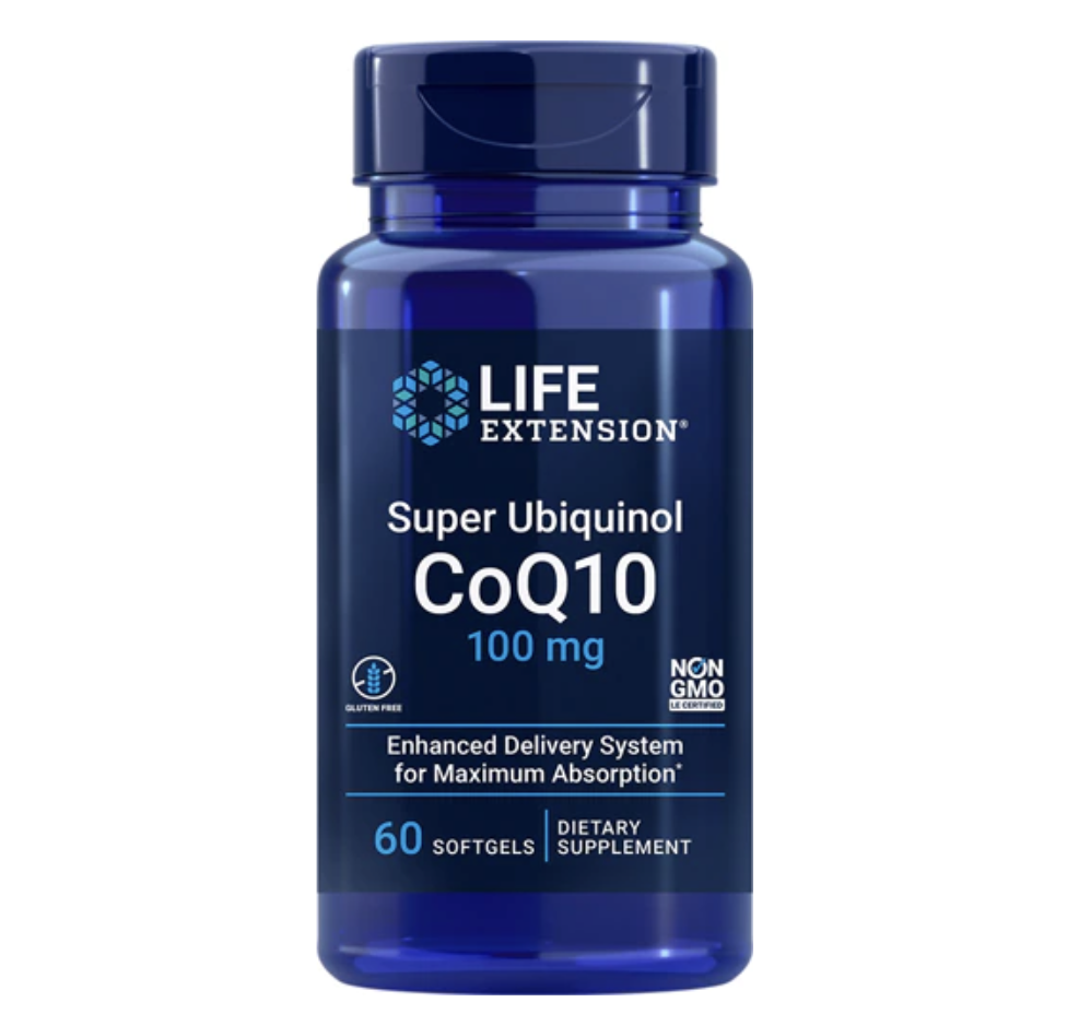 Life Extension Ubiquinol CoQ10 100mg (還原型輔酶Q10) 60軟膠囊