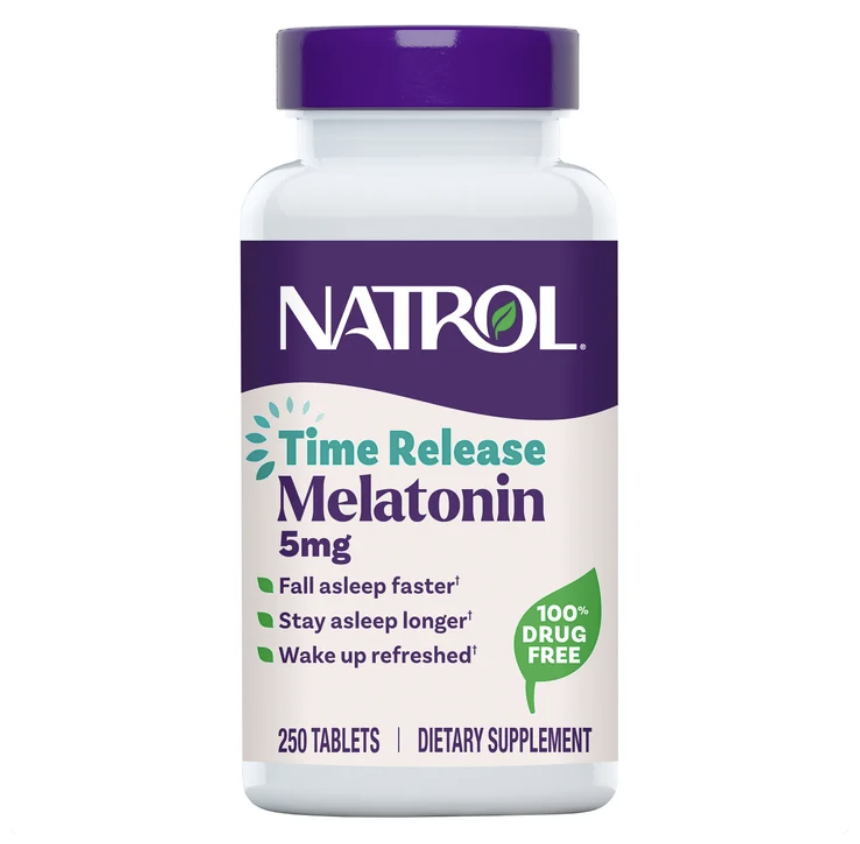 Natrol 褪黑激素/ Time Release Melatonin 5mg 250錠 (長期釋放)
