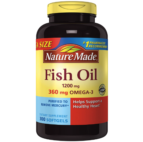 Nature Made 深海魚油 Fish Oil 1200mg 300軟膠囊 (大瓶裝）