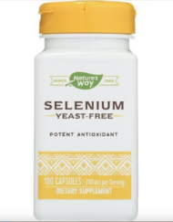 Nature's Way 硒 Selenium 200mcg 100膠囊