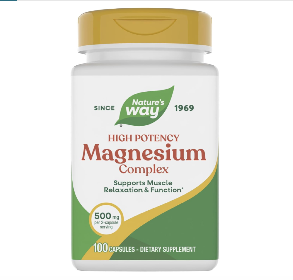 Nature's Way 鎂複方 Magnesium Complex 500mg 100膠囊