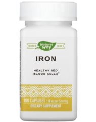 Nature's Way鐵劑 Iron 18mg 100膠囊