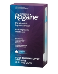 Rogaine Women's 女用落健/慕斯型 5% 4瓶60ml (4個月份)