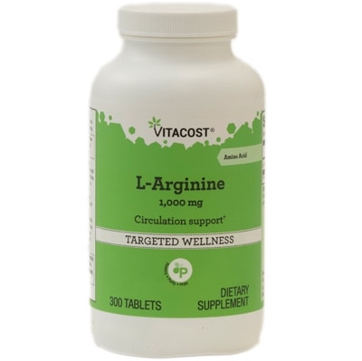 Vitacost-L-Arginine-300Tab