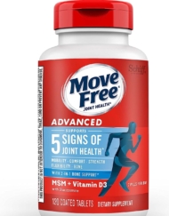 Schiff Move Free Advanced Plus MSM & Vitamin D3 葡萄糖氨 & 軟骨素 & 維他命D 120錠