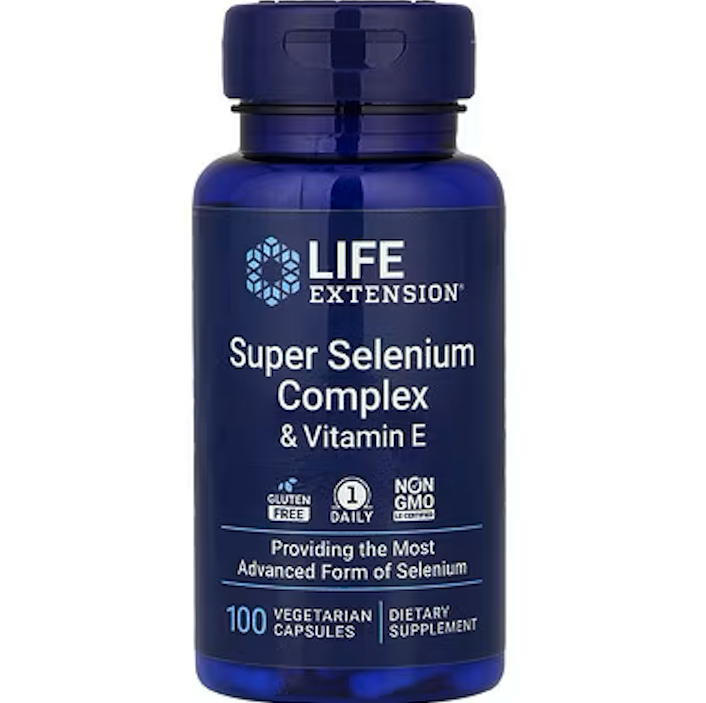Life Extension Super Selenium Complex 超級硒複合物含E 200mcg 100膠囊