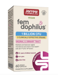 Jarrow Fem-Dophilus Self Stable 10億 60 caps/女性專用陰道膀胱炎益生菌 (常温款) 60膠囊