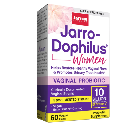 Jarrow Formulas Jarro-Dophilus® Women 婦科益生菌(需冷藏） 100億 四種菌株 Vaginal Probiotic 60粒素食腸溶膠囊