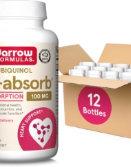 《量販團購12瓶》Jarrow Ubiquinol QH-Absorb (還原型輔酶Q10) 100mg 120軟膠囊