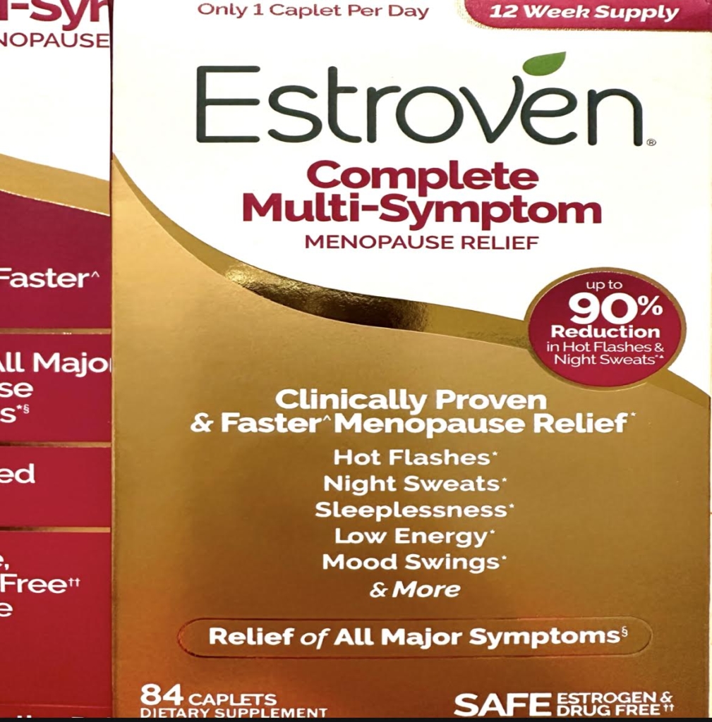 Estroven Complete Multi-Symptom Menopause Relief 全效更年期症狀緩解 84藥片 ...