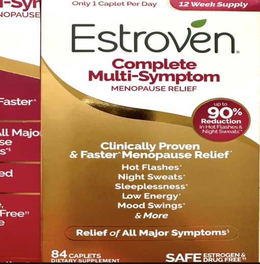 Estroven Complete Multi-Symptom Menopause Relief 全效更年期症狀緩解 84藥片