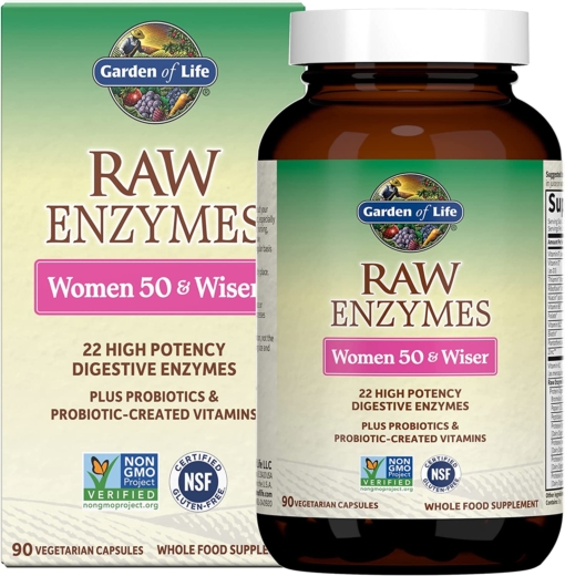 Garden of Life Women 50 & Wiser - Raw Enzymes 酵素 90 cap