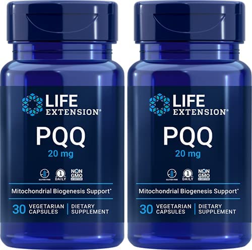 Life Extension 吡咯並喹啉醌 PQQ 20mg 粒腺體輔助 30顆素食膠囊