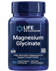 Life Extension Magnesium Glycinate 甘胺酸鎂膠囊 105 mg 90 膠囊（素食）